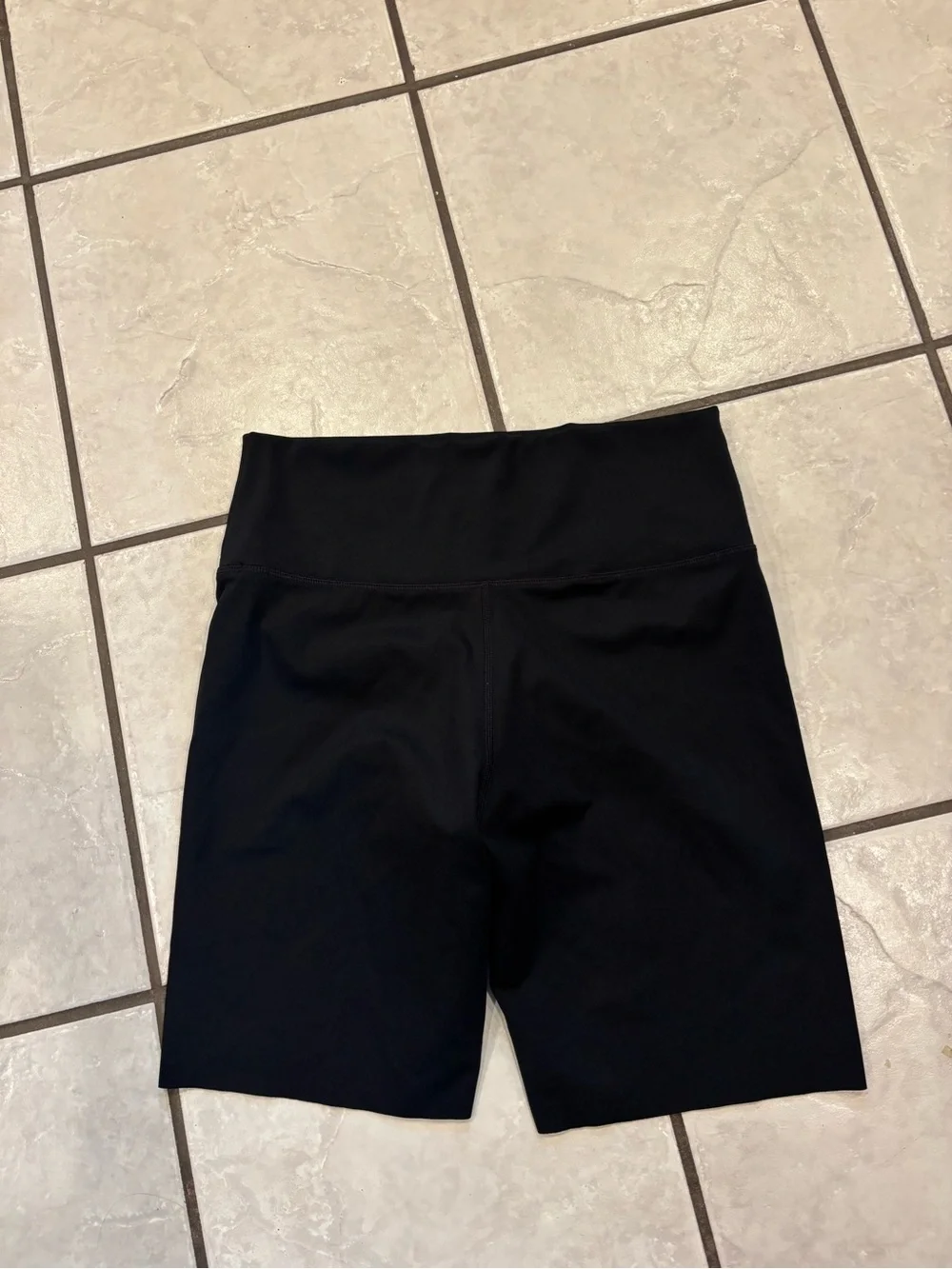 aerie Black High-Rise seamless Bike Shorts NWOT